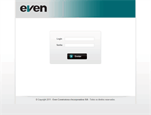 Tablet Screenshot of db.even.com.br