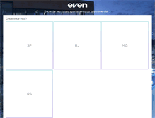 Tablet Screenshot of even.com.br