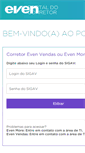 Mobile Screenshot of parcerias.even.com.br