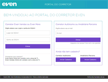Tablet Screenshot of parcerias.even.com.br